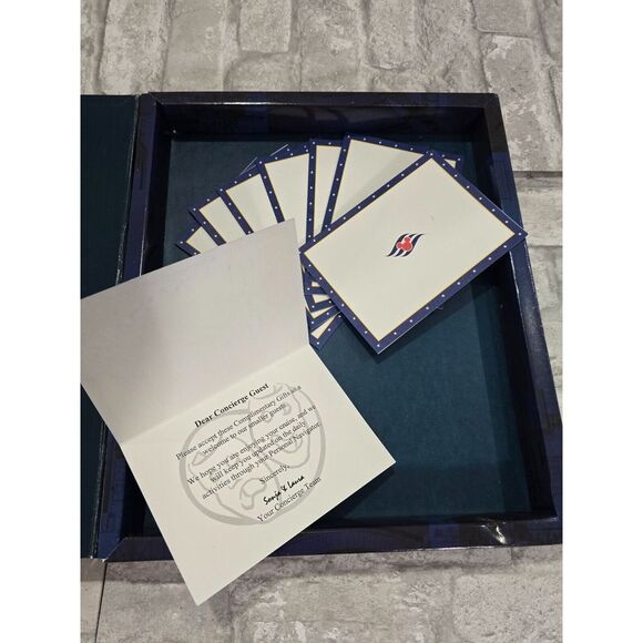 Millennium 2001 Disney Cruise Photo Album And Memory Box Signed By Captain - Picture 3 of 13